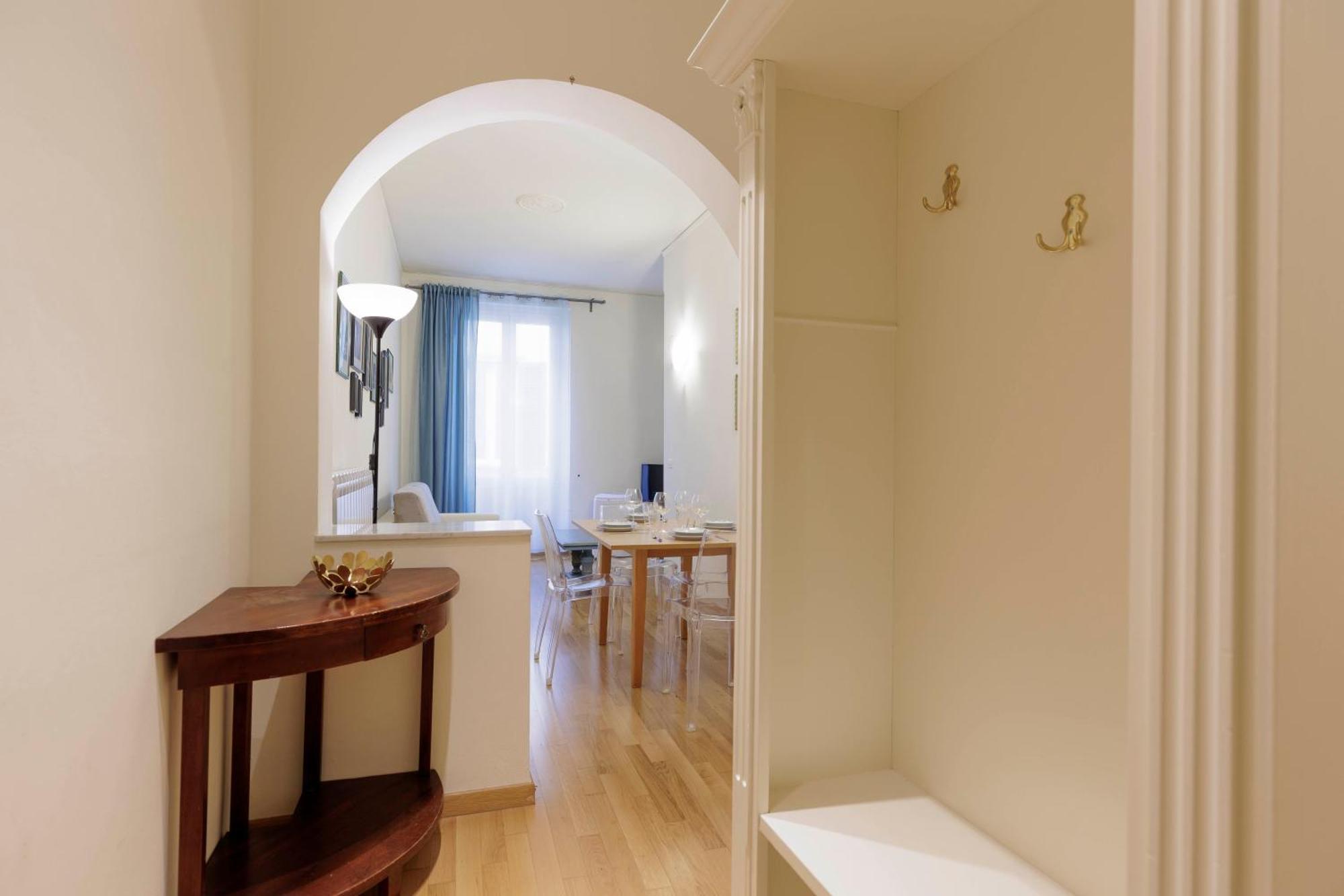 Ferienwohnung Borgo Pinti Living Florenz Exterior foto